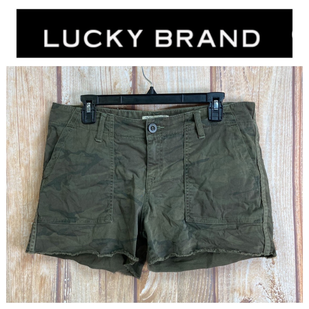 Lucky Brand Camouflage Short Size 30